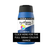 Daler Rowney System 3 Acrylic 500ml - Paint